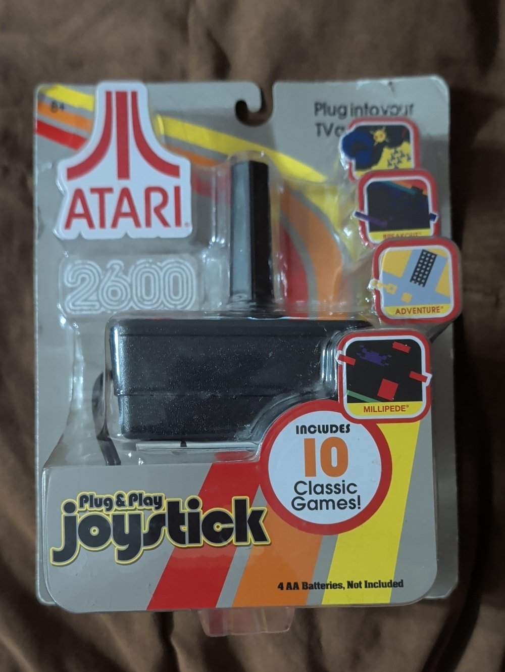 Atari 2600 Plug & Play Joystick - Black